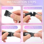 Fitbit Charge 5 ile Uyumlu Elastik Bantlar, Ayarlanabilir Naylon Nefes Alabilir Yedek Kayışlar Fitbit Charge 5 için Kadın ve Erkek için Bileklik (8'li Paket)