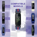 Fitbit Inspire 3/Inspire 2/Inspire HR/Inspire/Ace 3/Ace 2 ile Uyumlu Elastik Naylon Bantlar Kadın Erkek için, Yumuşak Ayarlanabilir Esnek Döngü Kayışları Fitbit Inspire 3 Bant için Yedek
