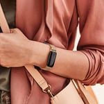Fitbit Luxe Bantları Kadın Erkek için Metal Bant, Paslanmaz Çelik Hasır Halka, Ayarlanabilir Manyetik Bileklik Yedek Kayış, Fitbit Luxe Fitness ve Sağlık İzleyici ile Uyumlu