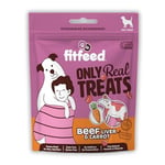 fitfeed Freeze-Dried Çiğ Dana Ciğer & Havuç Köpek Ödül Maması 40g