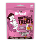 fitfeed Freeze-Dried Çiğ Tavuk Ciğer Kedi Ödül Maması 40g