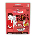fitfeed Freeze-Dried Çiğ Tavuk Yürek Kedi Ödül Maması 40g