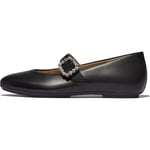 Fitflop Bayan Delicato Crystal-Buckle Leather Mary Jane ayakkabı