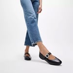 Fitflop Bayan Delicato Crystal-Buckle Leather Mary Jane ayakkabı