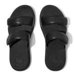 Fitflop Kadın F-Mode Go Ayarlanabilir Düz Form İki Bar Slides Kaydırmalı Sandalet