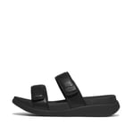 Fitflop Kadın F-Mode Go Ayarlanabilir Düz Form İki Bar Slides Kaydırmalı Sandalet