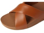 Fitflop Kadın Lulu Çapraz Slayt-Deri Açık Parmak Sandalet