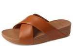 Fitflop Kadın Lulu Çapraz Slayt-Deri Açık Parmak Sandalet