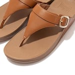 Fitflop Lulu ayarlanabilir deri parmak postası SandaletKadın