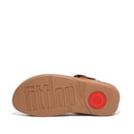 Fitflop Lulu ayarlanabilir deri parmak postası SandaletKadın