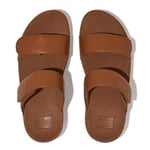 Fitflop Lulu Ayarlanabilir Deri Slaytlar Bayan Slayt Sandalet