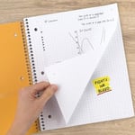 Five Star Spiral Defter + Çalışma Uygulaması, 6'lı Paket, 1 Konu, Grafik Çizgili Kağıt, 21.6 x 27.9 cm, 100 Yaprak, Mürekkep Geçirmez, Suya Dayanıklı Kapak, Karışık Renkler (73549)