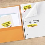 Five Star Spiral Defter + Çalışma Uygulaması, 6'lı Paket, 1 Konu, Grafik Çizgili Kağıt, 21.6 x 27.9 cm, 100 Yaprak, Mürekkep Geçirmez, Suya Dayanıklı Kapak, Karışık Renkler (73549)