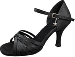 FİYONK TANGO DANS VE SALON AYAKKABISI 8,5 CM 13 PONT KONİ MODEL KAPALI TOPUK