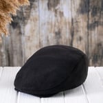 Flat İrish Herringbone Tweed Cabbie Hats for Men