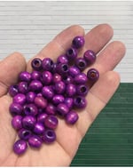 Flea Market Ekonomik Paket 1 Kilo 10mm Ahşap, Eko1KG10LİLAA