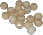Flea Market Ham Ahşap Boncuk 10 Mm 200 Adet, SlnHam10mm200Adet