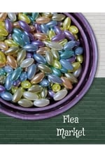 Flea Market Oval Badem Boncuk 25 Gr, BNCK-839