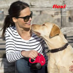 Flexi New Classic L Beden Mavi 8MT Şerit Tasma - Seçenekler: Extra Large 3 m, Small 5 m, Medium 5 m, Large 8 m