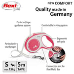 Flexi New Comfort 5 m Şerit Small Otomatik Köpek Tasması - Bedenler: S, Medium (Pack of 1)