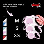 FLEXI Yeni Konfor Geri Çekilebilir Köpek Tasması (Tape), Ergonomik, Dayanıklı ve Dolaşmayan Evcil Hayvan Yürüyüş Tasma 55 lbs'ye K - Seçenekler: XS, 10 ft, Small - 16 ft, Medium - 16 ft, Large - 16 ft