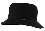Flipper Thuglife Logo Baskılı Ters Çevrilebilir Pamuk Sun Boonie Kova Şapka Erkek Kadın Üniseks Kpop Kore Tarzı (Tamamen Siyah, L~XL (23