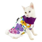 Flower Power Su itici Yağmurluk Kedi Yağmurluğu MOR L