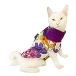 Flower Power Su itici Yağmurluk Kedi Yağmurluğu MOR S
