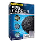 Fluval Akvaryumlar için Karbon Filtre Ortamı, Premium Bitümlü Karbon Uçlar, 100 gram Naylon Torbalar, 3'lü Paket, A1440