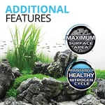 Fluval Biomax, organik halkalar, karmaşık gözenek sistemli, faydalı bakteriler için, tatlı ve deniz akvaryumları için, 500 g