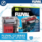 Fluval C2 Clip-On 5 kademeli akvaryum filtresi, dış filtre, 38-115l - Seçenekler: C4, 38-115l, 75-190l
