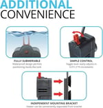 Fluval Elektrikli ısıtıcı, akvaryum ısıtıcı, 250 l'ye kadar akvaryumlar için, 200 W