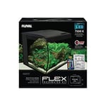 Fluval Flex Nano akvaryum 34 l, tatlı su akvaryumu, siyah