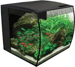 Fluval Flex Nano akvaryum 34 l, tatlı su akvaryumu, siyah