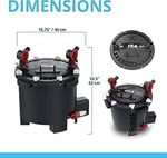 Fluval FX4 Filtre 2600 Lth