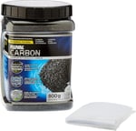 Fluval Gevşek aktif karbon filtre parçası, 800 g, tatlı ve deniz suyu akvaryumları için uygundur