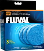 Fluval İnce filtre köpük kartuşu, Fluval dış filtre FX4, FX5 ve FX6 için, 3'lü paket