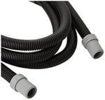 Fluval Oluklu yedek hortum 2,5 m, çap 24/28 mm Fluval dış filtre 104, 204, 105, 205, 106 ve 206 için, siyah/gri - Seçenekler: 1.7 x 300 cm, 105/106/205/206