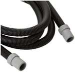 Fluval Oluklu yedek hortum 2,5 m, çap 24/28 mm Fluval dış filtre 104, 204, 105, 205, 106 ve 206 için, siyah/gri - Seçenekler: 1.7 x 300 cm, 105/106/205/206