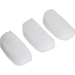 Fluval Quick-Clear Su Parlatma Pedleri, Akvaryumlar için Mekanik Filtre Ortamı, 3'lü Paket, A242