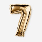 Flying Tiger Copenhagen 7 Numaralı Gold Folyo Balon