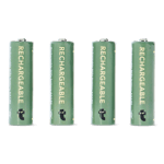 Flying Tiger Copenhagen AA 4'lü Şarj Edilebilir Pil - 1.5V