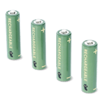 Flying Tiger Copenhagen AA 4'lü Şarj Edilebilir Pil - 1.5V