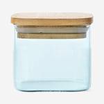 Flying Tiger Copenhagen Bambu Kapaklı Yeşil Cam Saklama Kabı 200 ml