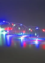 Flying Tiger Copenhagen Çok Renkli LED Işık Zinciri