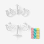 Flying Tiger Copenhagen Mini Şamdan Şeklinde Pasta Süsü