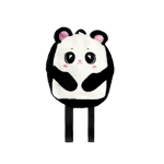 Flying Tiger Copenhagen Panda Şeklinde Peluş Sırt Çantası