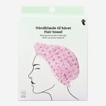 Flying Tiger Copenhagen Pembe Düğmeli Saç Havlusu