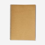 Flying Tiger Copenhagen Spiralli Çizgili A4 Defter
