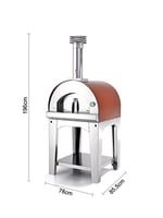 Fontana Forni Margherita Odunlu Pizza Fırını